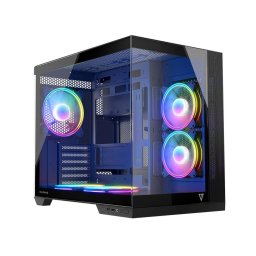 Carcasa Volcano Panorama APEX ARGB 5F MIDI , black