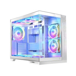 Carcasa Volcano Panorama APEX ARGB 7F MIDI , white