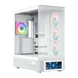 Carcasa Obudowa Modecom Volcano AQ500 ARGB MIDI biała