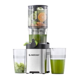 Storcator Slow Juicer AMZCHEF CE-ZM1902B-SV