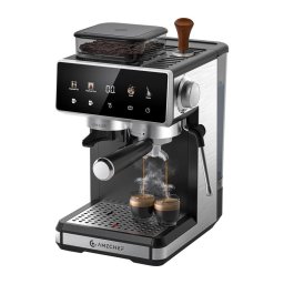Espressor Espressor Manual CE-CM5560, 1400 W,20Bar, Rezervor 1.8L, Spumare Lapte, Argintiu