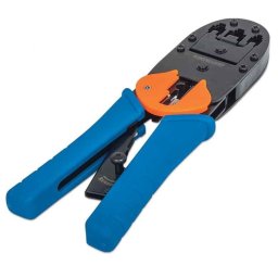 Universal Modular Plug Crimping Tool, For RJ45, RJ12 and RJ11 modular plugs