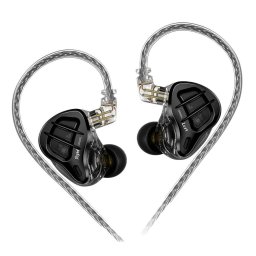 Casti in-ear Plug type: 3.5 mm Negru/Auriu