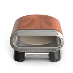 Cuptor electric pentru pizza Pizza Pronto JM600TE0 2600 W 4 trepte de temperatura piatra rotativa automata accesoriu pentru feliat pizza paleta pentru pizza maro & argintiu
