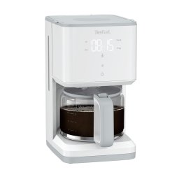 Cafetiera Sense CM693110, 1000 W, 1.25L, capacitate 15 cesti, functie de pastrare la cald, sistem antipicurare, timer, Alb