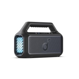 Boxa portabila Soundcore Boom 2, 80W, BassUp 2.0, Bluetooth 6.0, RGB, Autonomie 24 ore, IPX7, Negru