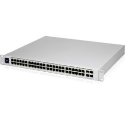 Switch UBIQUITI USW-PRO-48-POE, 48 porturi, POE, Silver