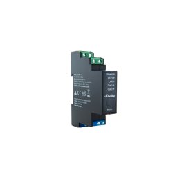 shelly wave pro 2pm lr - releu profesional cu 2 canale, montaj pe sina din, z-wave 800, monitorizare energie si tehnologie