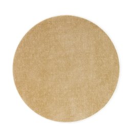 Covor Rotund Belgian Fargo 71501-800, Marime 160 x 160 cm, Mustar, Inaltime Fir 7 mm, Antialergic, Polipropilena, Living, Dormitor, Sufragerie, Copii