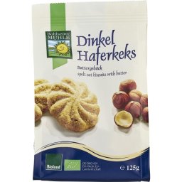 Biscuiti bio fragezi cu unt din ovaz si spelta 125g Bohlsener Muehle