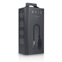 Saiz Basic - pompă pentru clitoris - transparentă/neagră