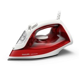 PHILIPS DST2010/40 2000 Series Cu aburi fier de călcat Alb / Rosu