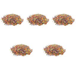 Set 5 bile decorative hidrogel, pentru udarea plantelor, multicolor, 5 g