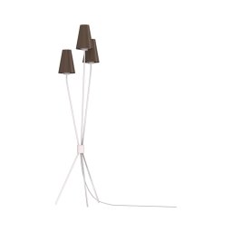 Lampadar TREFOT 3xE14/15W/230V maro/crem