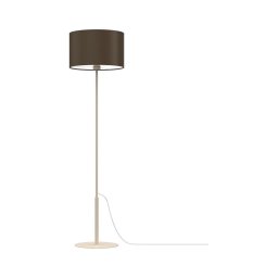 Lampadar ARDEN 1xE27/15W/230V bej/maro
