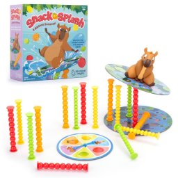 Joc de echilibru Capibara Cora cu fructe, pentru copii 4+