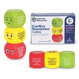 Cuburi pentru conversatii si solutionarea conflictelor, 6 piese, 5+ ani