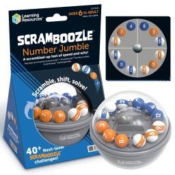 Joc educativ Scramboozle 3D cu numere pentru logica si atentie
