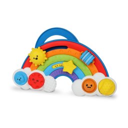 Jucarie senzoriala Curcubeu cu emotii pentru bebelusi 18 luni+