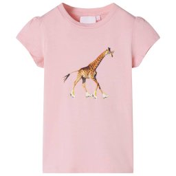 Tricou pentru copii, roz deschis, 104 GartenMobel Dekor