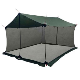 Cort de camping cu pereti din plasa Verde Army GartenMobel Dekor