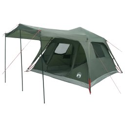 Cort de Familie Verde Army 305 x 275 x 190 cm Poliester si otel GartenMobel Dekor