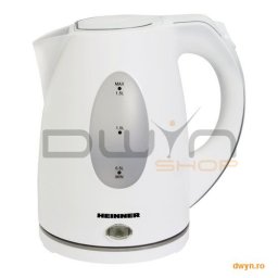 Fierbator Heinner Instant-47, Plastic, Filtru detasabil si lavabil, Baza rotativa 360 grade, Auto-op