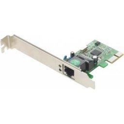 Gembird 1-GIGABIT PCI-Express Fast Ethernet Card, Realtek chipset