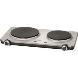 Plita electrica Clatronic DKP 3668 , Inox , 2 campuri de incalzire 2500 W