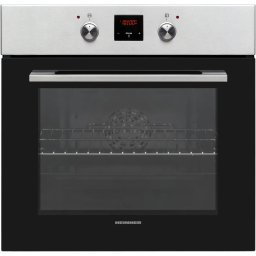 Cuptor incorporabil Heinner HBO-V659GCDRC-IX, 69 l, 9 functii, Multifunctional, Grill, Ventilatie, Timer, Display touch, Perete catalitic, Butoane pop-up, Clasa A, Inox