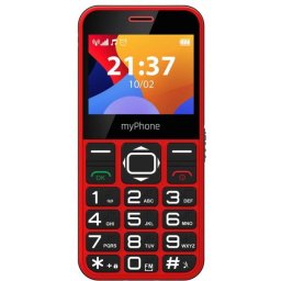 Telefon mobil MyPhone Halo 3, Ecran IPS 2.31", Camera 0.3 MP, 32MB, 2G, Rosu