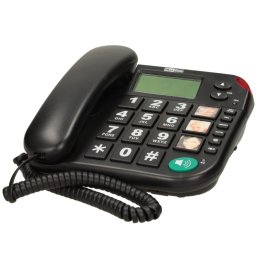 Telefon fix cu fir MaxCom KXT480, negru