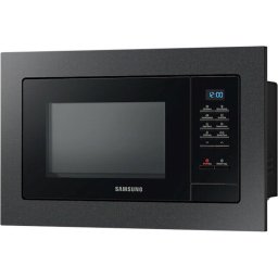 Cuptor cu microunde Samsung MS23A7013AB/EO, 23 litri, 800W, incorporabil, interior email ceramic