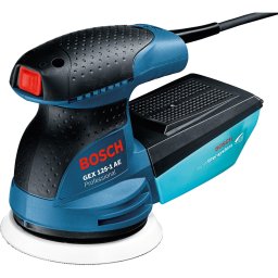 Slefuitor cu excentric Bosch Professional GEX 125-1 AE, 250W, 125mm, Albastru-Negru