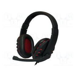 Casti stereo, Logilink, Negru, HS0033 (HS0033)