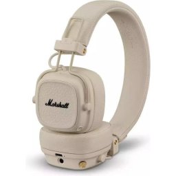Casti On-Ear Marshall Major V, Wireless, Bluetooth, Autonomie 100 ore, Bej