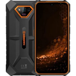 Telefon Hammer Iron V, IP69, 4G,6.5 inch, 6GB RAM, 64GB, 8MP, 50MP+24MP, 6320mAh, Orange