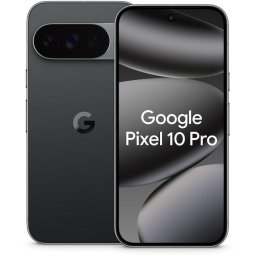 Telefon mobil Google Pixel 10 Pro, Dual SIM, 128GB, 16GB RAM, 5G, Obsidian