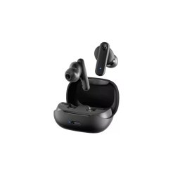 Casti In-Ear Skullcandy Smokin' Buds, True Wireless, Bluetooth, Autonomie 20 ore, IPX4, Negru