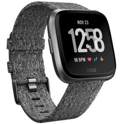 Ceas inteligent Fitbit FB505BKGY-EU Versa, Android, iOS, Gri