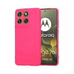 Husa Techsuit Motorola Edge 70 SoftFlex Roz