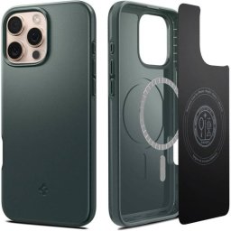 Husa Spigen Apple iPhone 16 Pro Max Thin Fit Verde