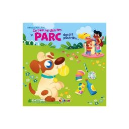 Ce bine ne distram in parc daca il pastram... Carte cu ecopuzzle - Paolo Mancini, Luca de Leone