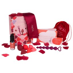 Dreamtoys Amour - set cadou pentru antrenament anal (roșu)