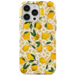 Husa Burga Husa Dual Layer Lemon Juice iPhone 15 Pro Max