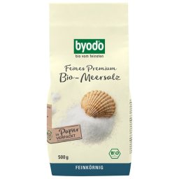 Sare de mare fina neiodata 500g Byodo