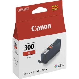 Cartus Cerneala Original Canon Red, PFI-300R, pentru IPF TM-240IPF TM-340, 55ml, (timbru verde 1.2 lei),NOPP, 4199C001AA