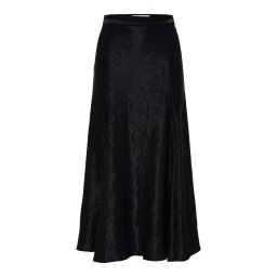 SELECTED Fustă 'Madina' negru