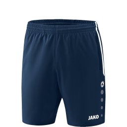 JAKO Pantaloni sport 'Competition 2.0' bleumarin / alb
