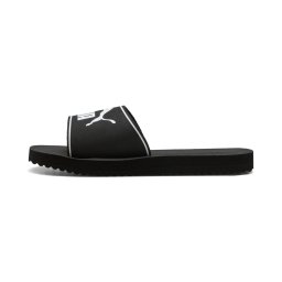 PUMA Papuci de casă 'Purecat 2.0' negru / alb